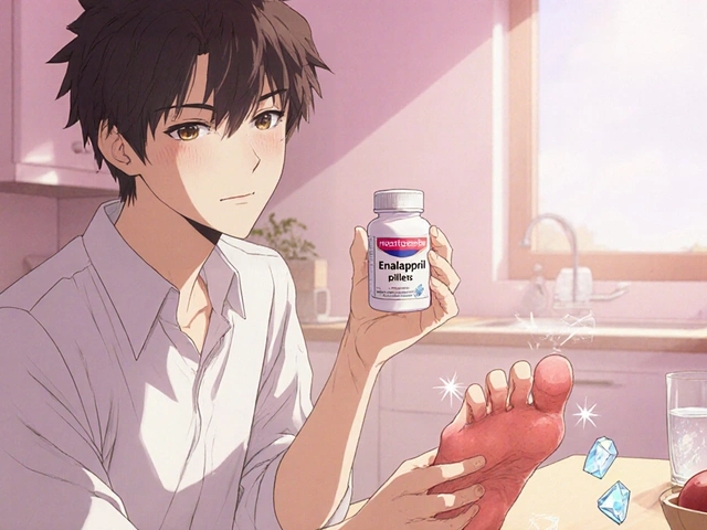 Enalapril and Gout: Can This Blood Pressure Pill Trigger Flare‑Ups?