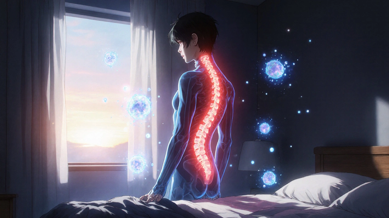 Ankylosing Spondylitis: How TNF Inhibitors Reduce Spine Inflammation and Improve Daily Life