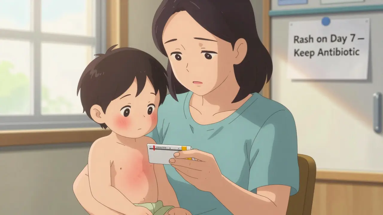 Antibiotic Rashes: When to Stop the Drug and Call the Doctor