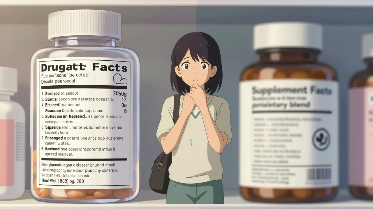 OTC Vitamins and Supplements: What the Drug Facts Label Doesn't Cover